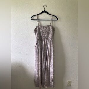 Sleeveless Smocked Old Navy Midi Dress